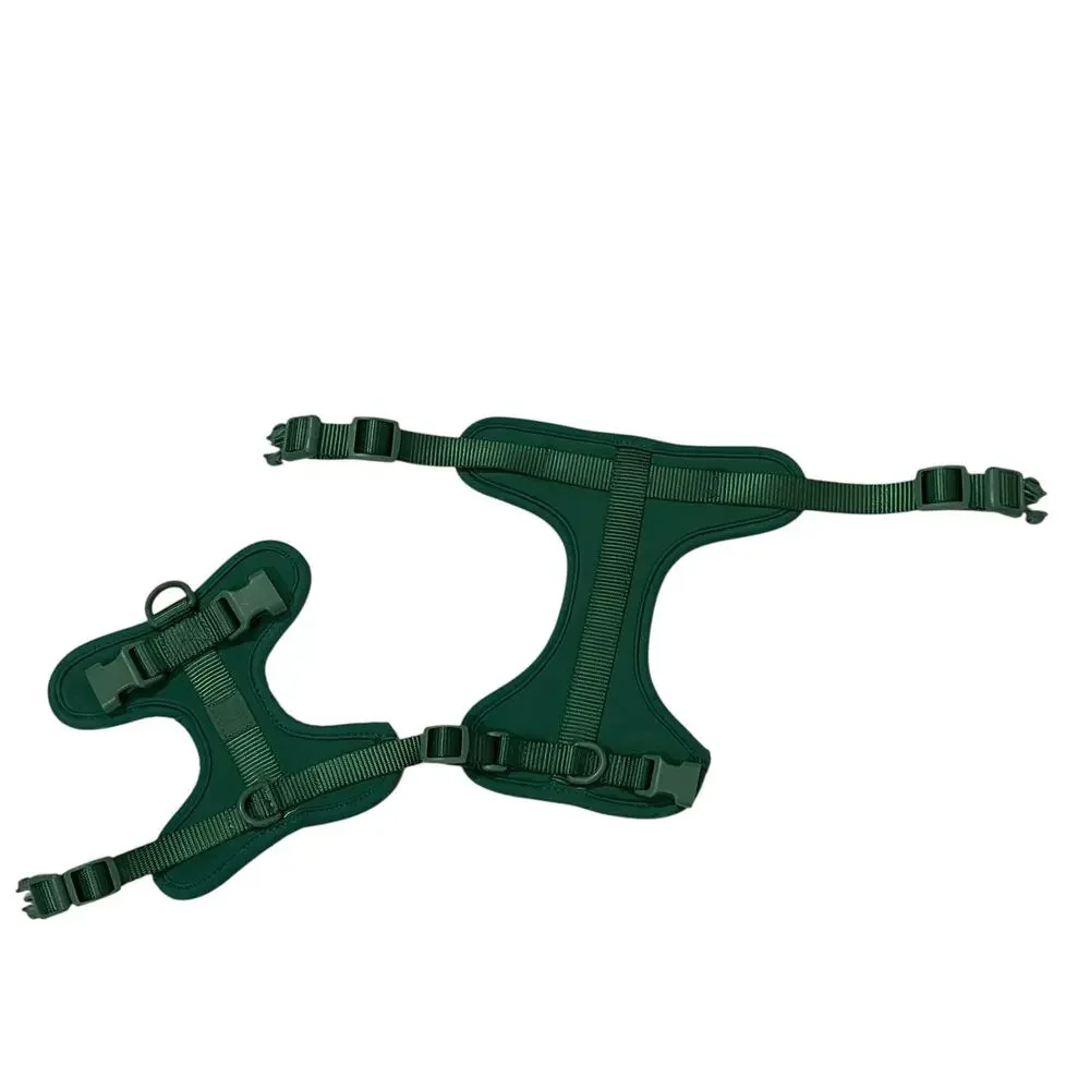 Wild One Adjustable Cushioned Dog Harness - Spruce - Small